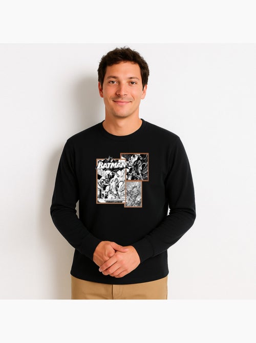 Sweater Man - BATMAN'S BATSUIT AIDS IN HIS COMBAT AGAINST ENEMIES - Kiabi Sweater Man - BATMAN'S BATSUIT AIDS IN HIS COMBAT AGAINST ENEMIES - Kiabi