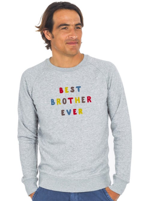 Sweater Man - BEST BROTHER EVER COLORÉ WAF - Kiabi