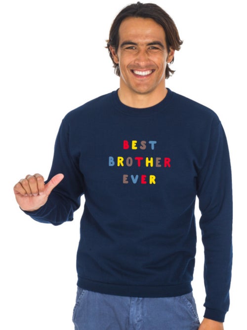 Sweater Man - BEST BROTHER EVER COLORÉ WAF - Kiabi