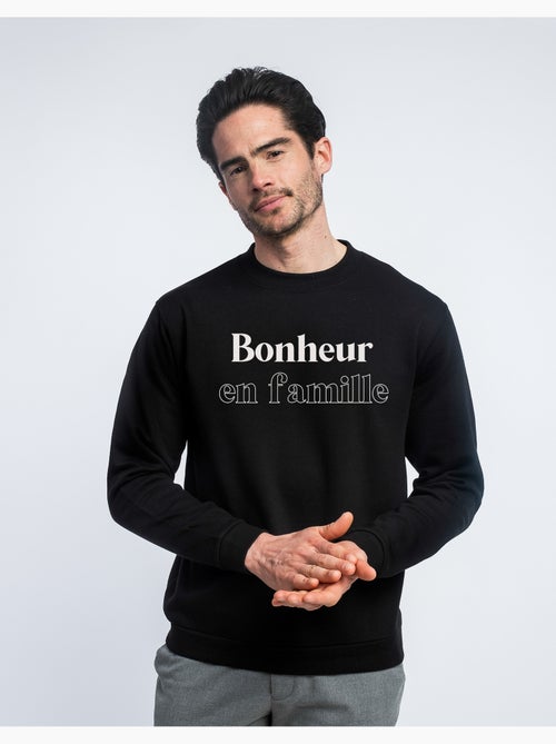 Sweater Man - BONHEUR EN FAMILLE - Kiabi