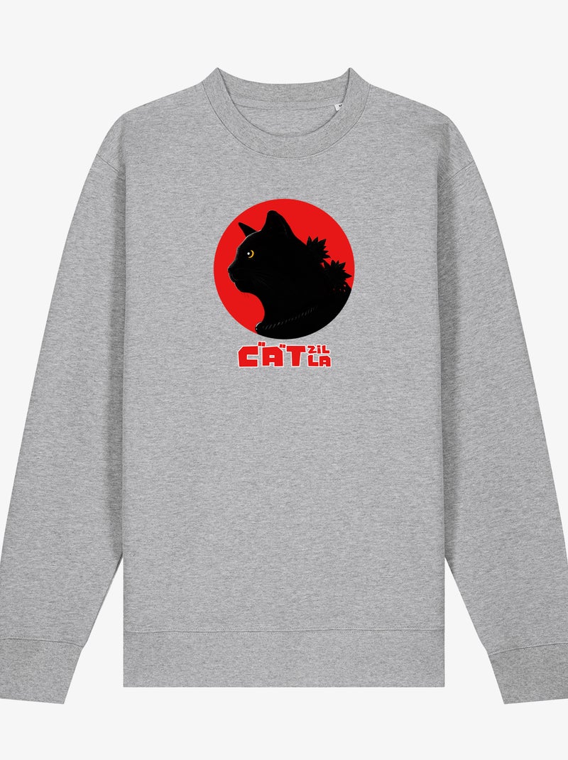 Sweater Man - CATZILLA Gemêleerd grijs - Kiabi