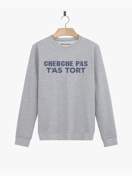 Sweater Man - CHERCHE PAS T'AS TORT - Kiabi Sweater Man - CHERCHE PAS T'AS TORT - Kiabi
