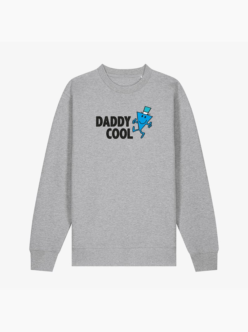 Sweater Man - DADDY COOL FACE 2 Gemêleerd grijs - Kiabi