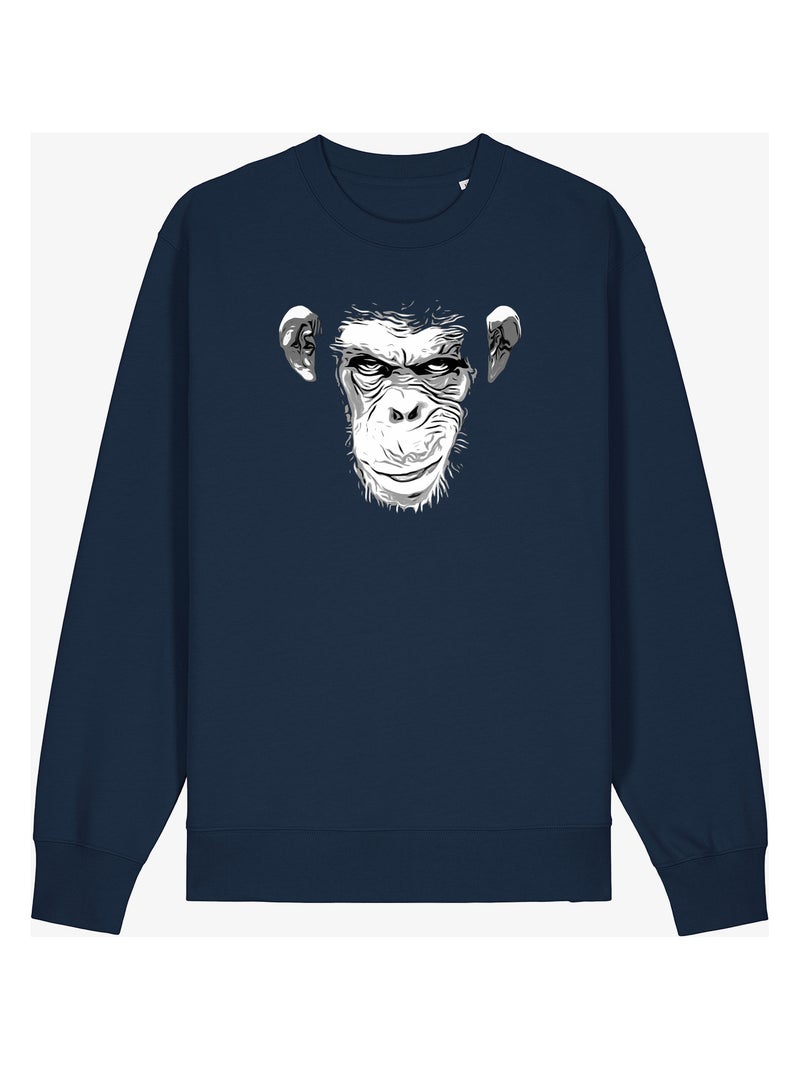 Sweater Man - EVIL MONKEY Marineblauw - Kiabi