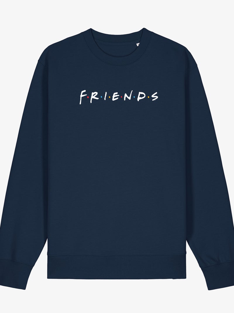 Sweater Man - FRIENDS LOGO Marineblauw - Kiabi