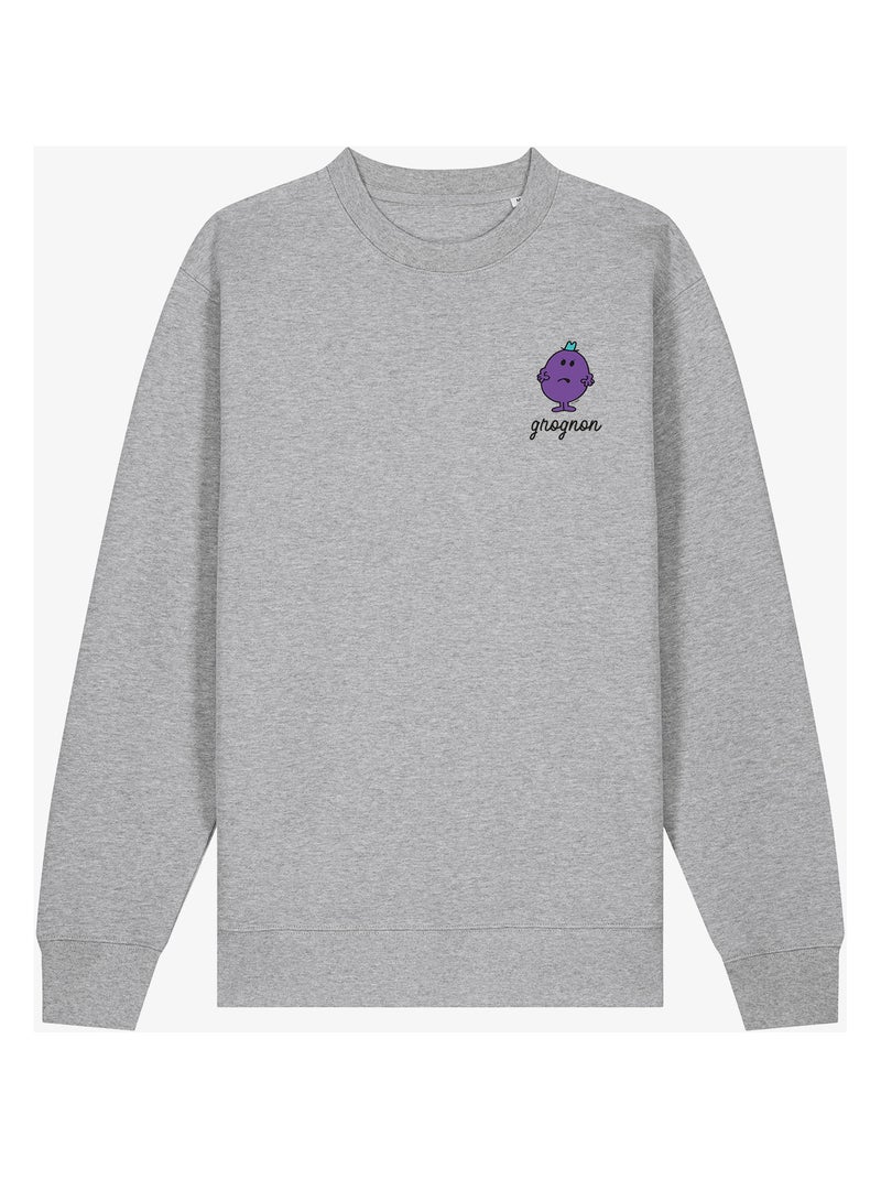 Sweater Man - GROGNON COEUR Gemêleerd grijs - Kiabi