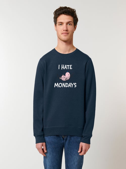 Sweater Man - I HATE MONDAYS - Kiabi Sweater Man - I HATE MONDAYS - Kiabi