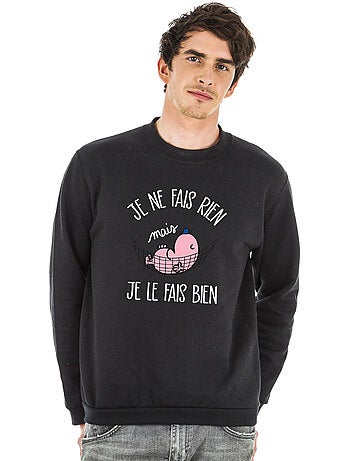Sweater Man - JE NE FAIS RIEN MAIS JE LE FAIS BIEN