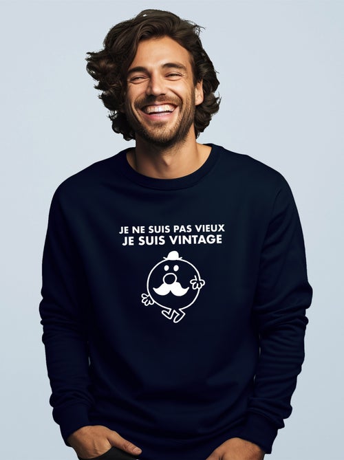 Sweater Man - JE NE SUIS PAS VIEUX JE SUIS VINTAGE - Kiabi Sweater Man - JE NE SUIS PAS VIEUX JE SUIS VINTAGE - Kiabi