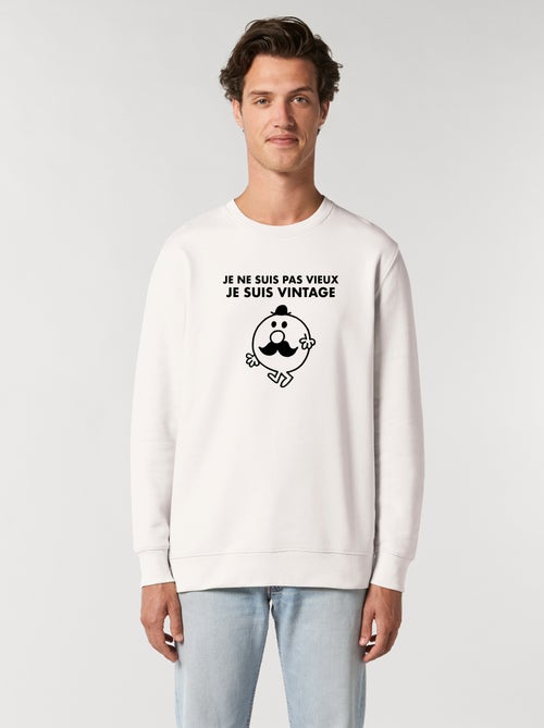 Sweater Man - JE NE SUIS PAS VIEUX JE SUIS VINTAGE - Kiabi Sweater Man - JE NE SUIS PAS VIEUX JE SUIS VINTAGE - Kiabi
