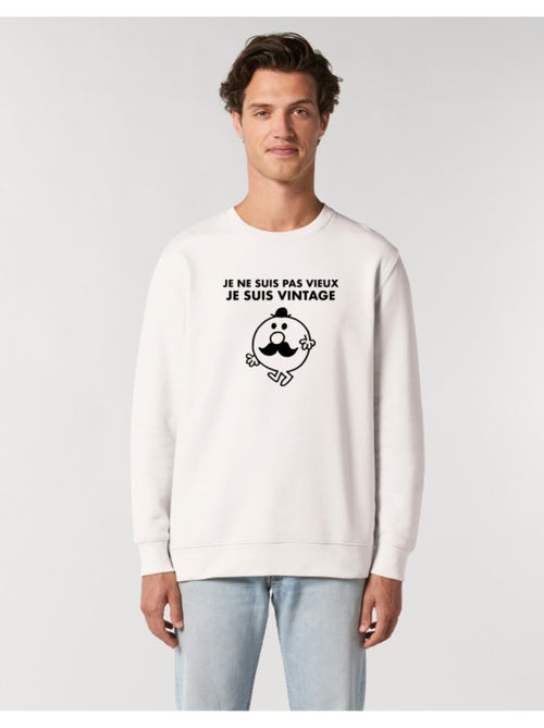 Sweater Man - JE NE SUIS PAS VIEUX JE SUIS VINTAGE - Kiabi Sweater Man - JE NE SUIS PAS VIEUX JE SUIS VINTAGE - Kiabi