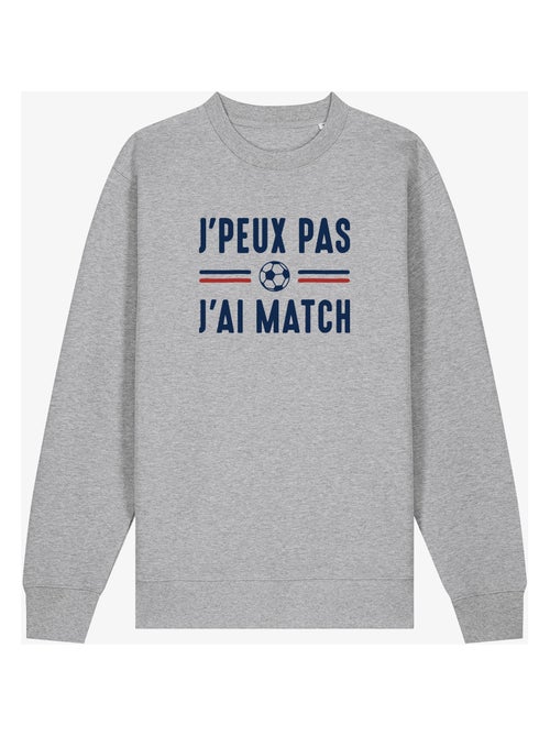 Sweater Man - JE PEUX PAS J'AI MATCH - Kiabi