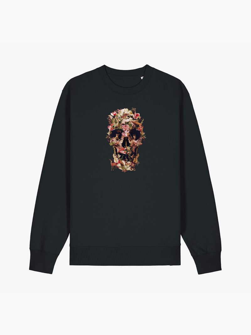 Sweater Man - JUNGLE SKULL Zwart - Kiabi