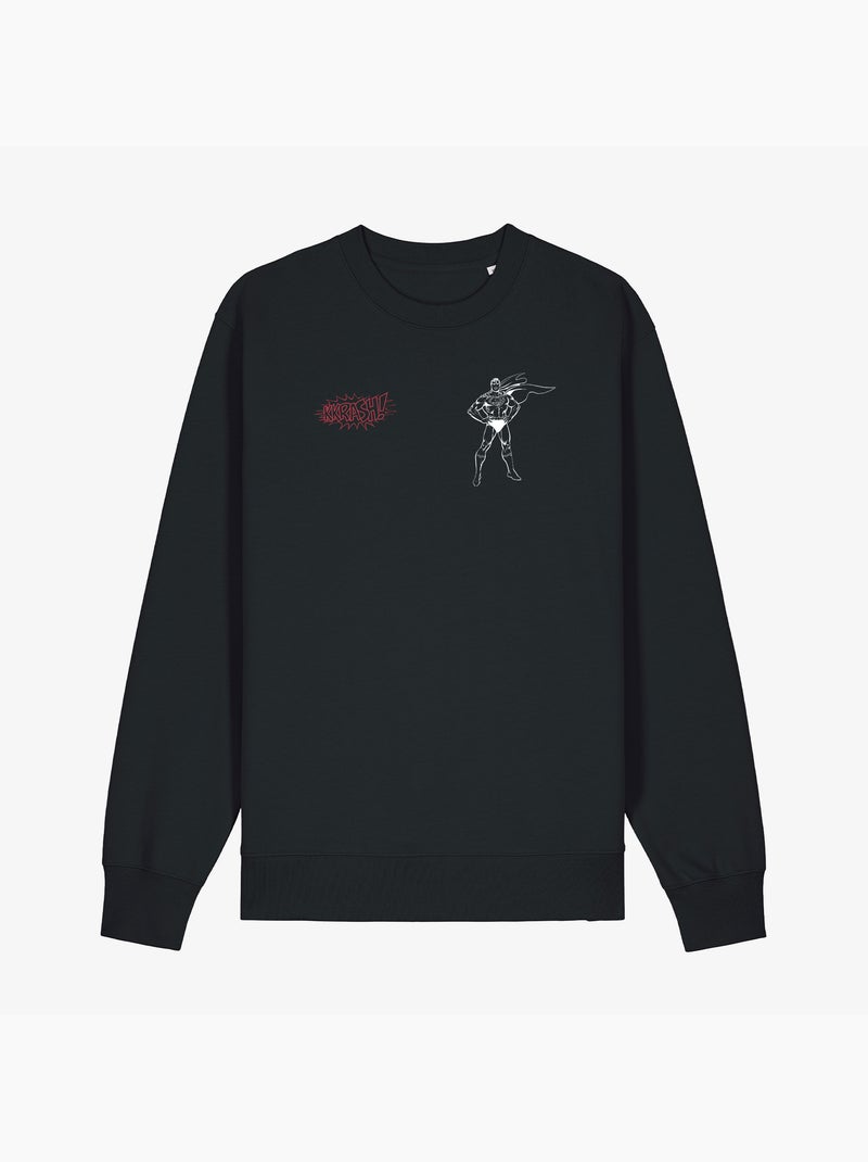 Sweater Man - KKRASH SUPERMAN Zwart - Kiabi