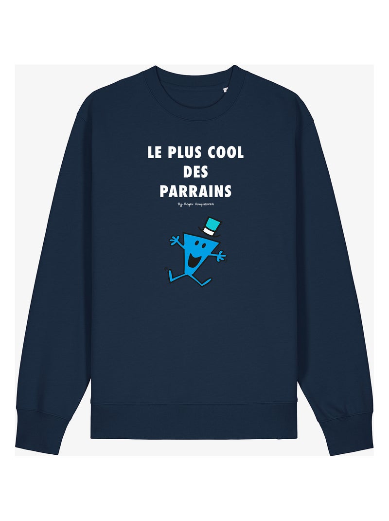 Sweater Man - LE PLUS COOL DES PARRAINS 2 Marineblauw - Kiabi