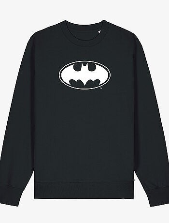 Sweater Man - LOGO BATMAN WHITE