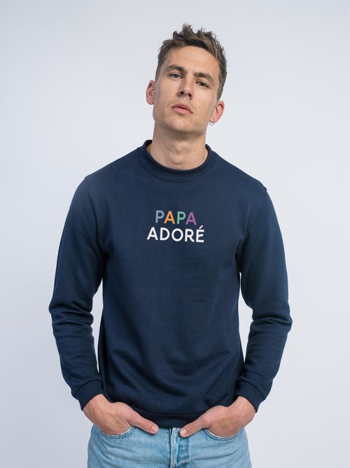 Sweater Man - PAPA ADORÉ COLORÉ - Kiabi