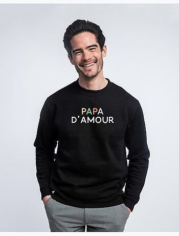 Sweater Man - PAPA D'AMOUR COLORÉ