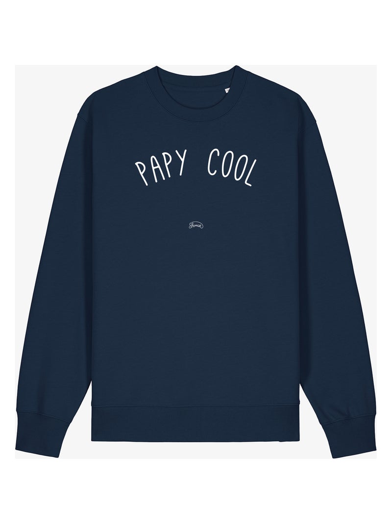 Sweater Man - PAPY COOL Marineblauw - Kiabi