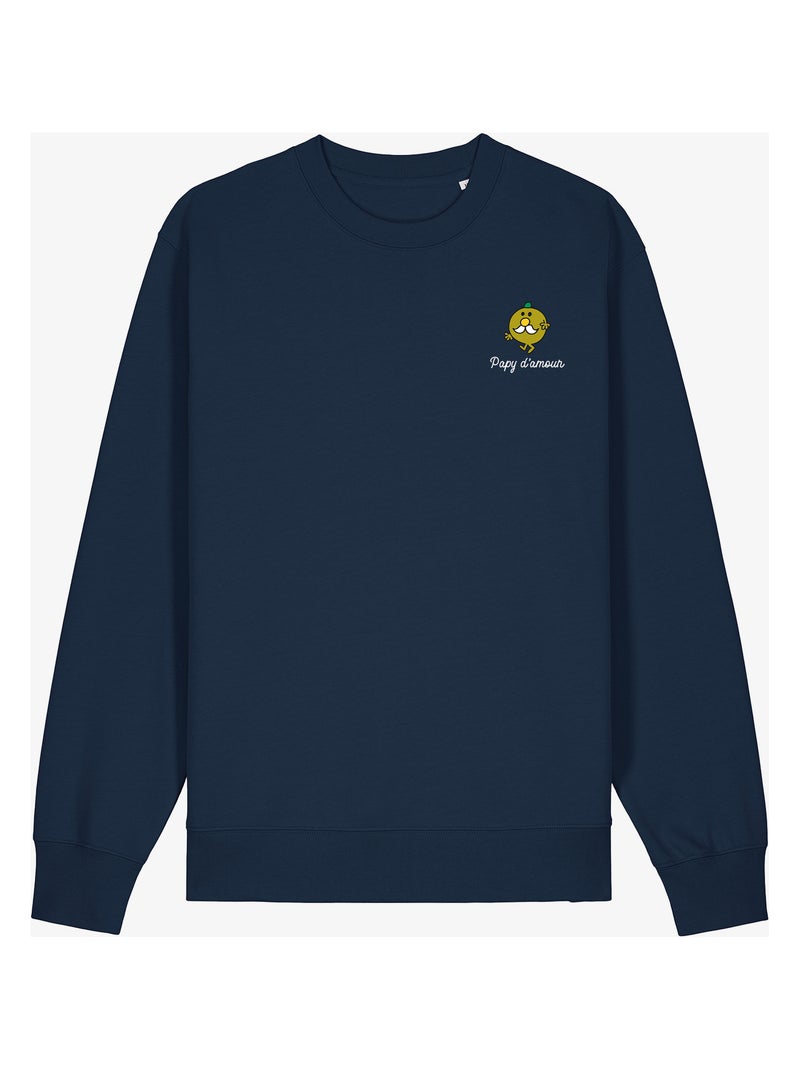 Sweater Man - PAPY D AMOUR COEUR Marineblauw - Kiabi