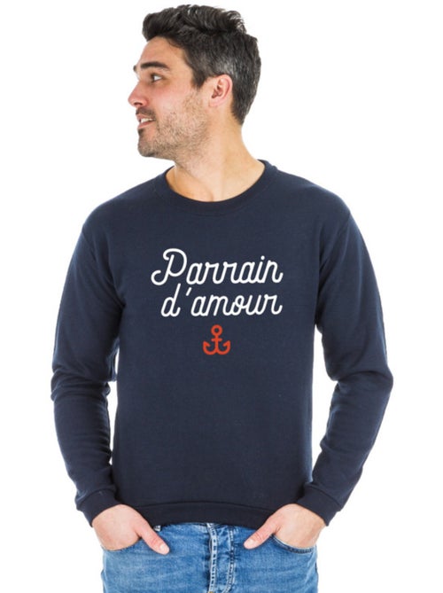 Sweater Man - PARRAIN D'AMOUR - Kiabi