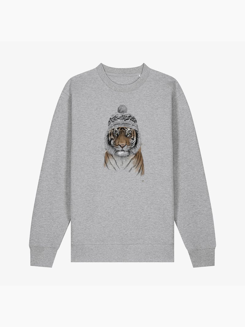 Sweater Man - SIBERIAN TIGER Gemêleerd grijs - Kiabi