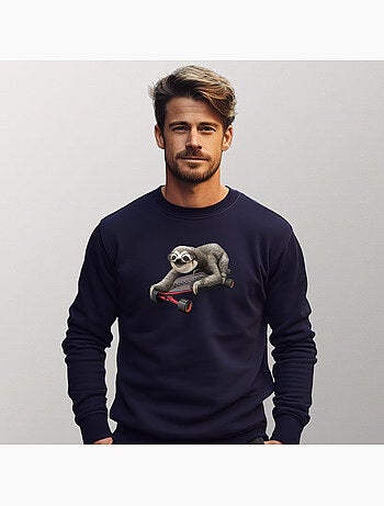Sweater Man - SKATEBOARD SLOTH