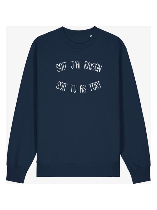 Sweater Man - SOIT J'AI RAISON SOIT TU AS TORT - Kiabi Sweater Man - SOIT J'AI RAISON SOIT TU AS TORT - Kiabi