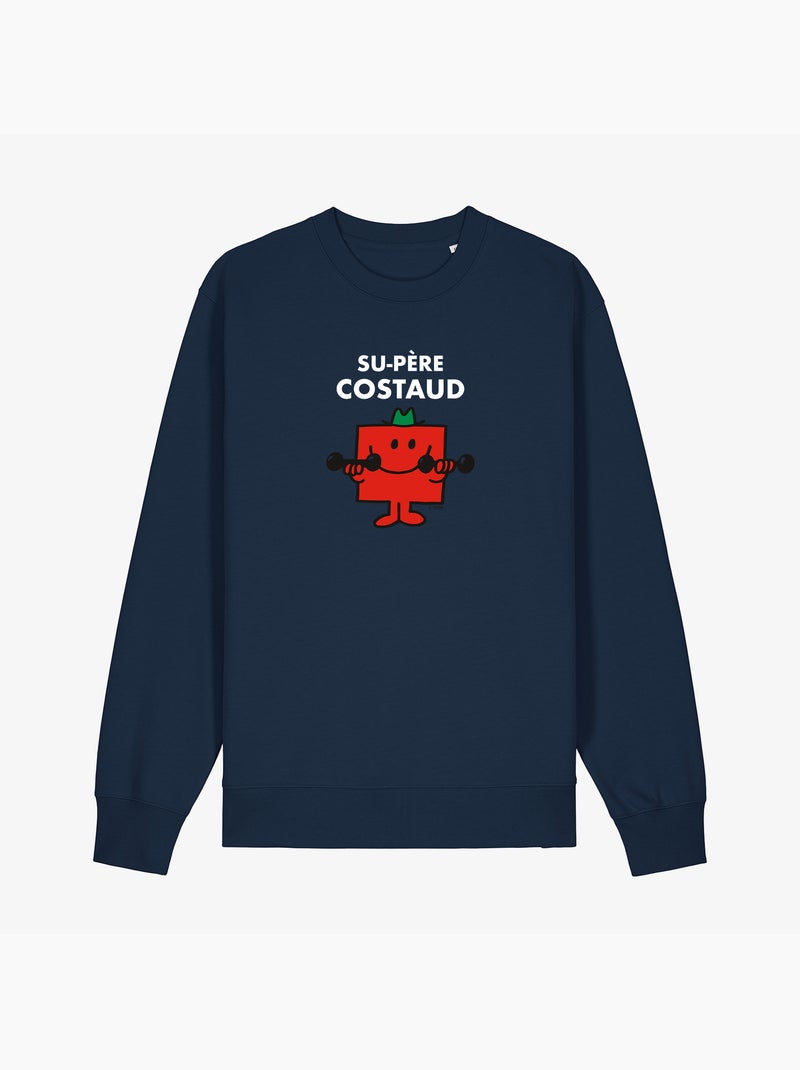 Sweater Man - SU PERE COSTAUD Marineblauw - Kiabi
