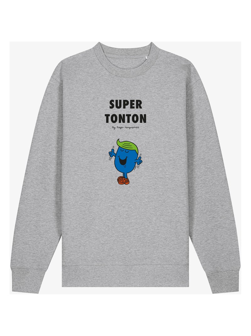Sweater Man - SUPER TONTON 3 Gemêleerd grijs - Kiabi