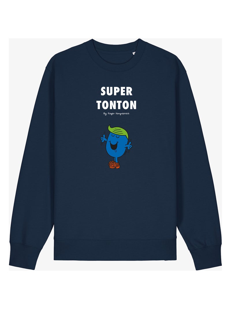 Sweater Man - SUPER TONTON 3 Marineblauw - Kiabi