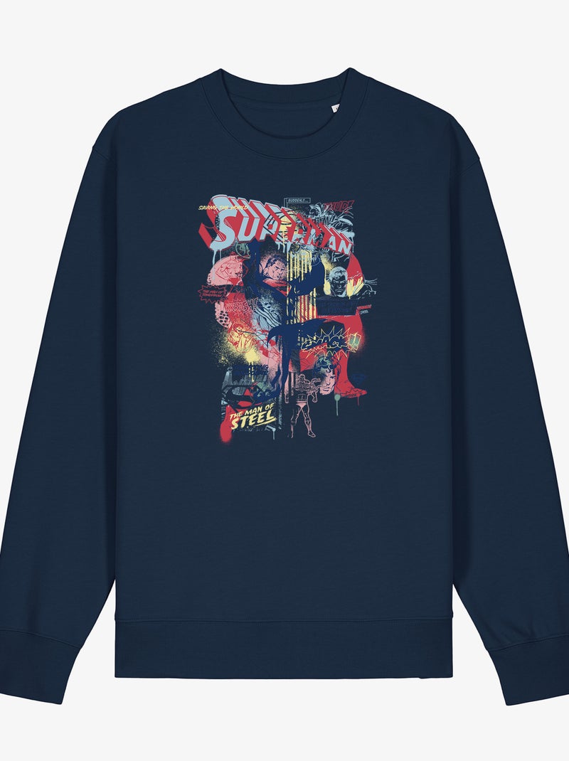 Sweater Man - SUPERMAN 2 Marineblauw - Kiabi