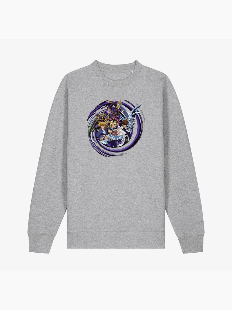 Sweater Man - YU GI OH 3 Gemêleerd grijs - Kiabi