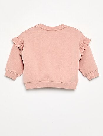 Disney 'Minnie' sweater met ruches op de schouders