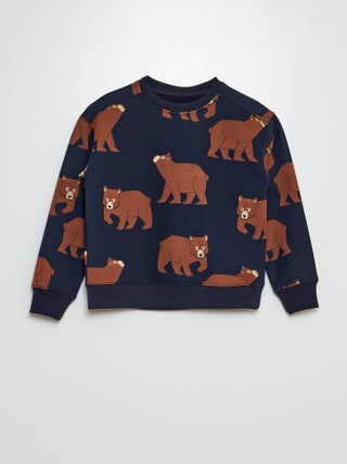 Sweater met beermotiefje