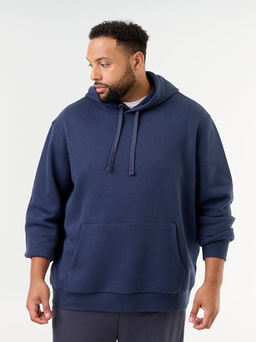 Sweater met capuchon en kangoeroezak - Kiabi