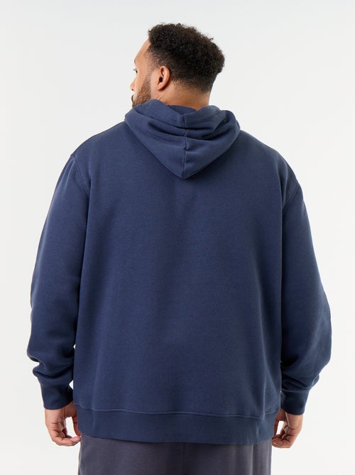 Sweater met capuchon en kangoeroezak - Kiabi