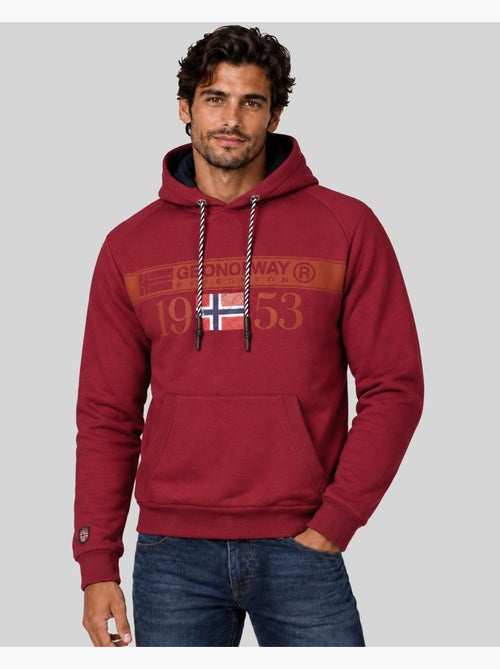 Sweater met capuchon fastlife – geographical norway - Kiabi Sweater met capuchon fastlife – geographical norway - Kiabi