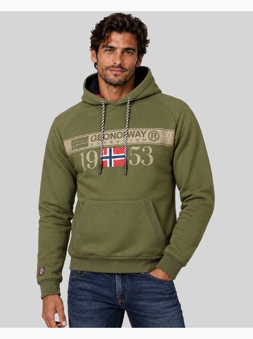 Sweater met capuchon fastlife – geographical norway - Kiabi Sweater met capuchon fastlife – geographical norway - Kiabi