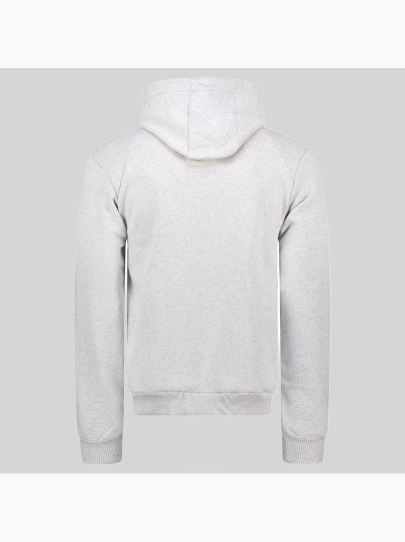 Sweater met capuchon fastlife – geographical norway Lichtgrijs - Kiabi