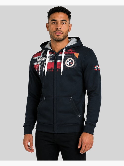 Sweater met capuchon fespote – geographical norway - Kiabi