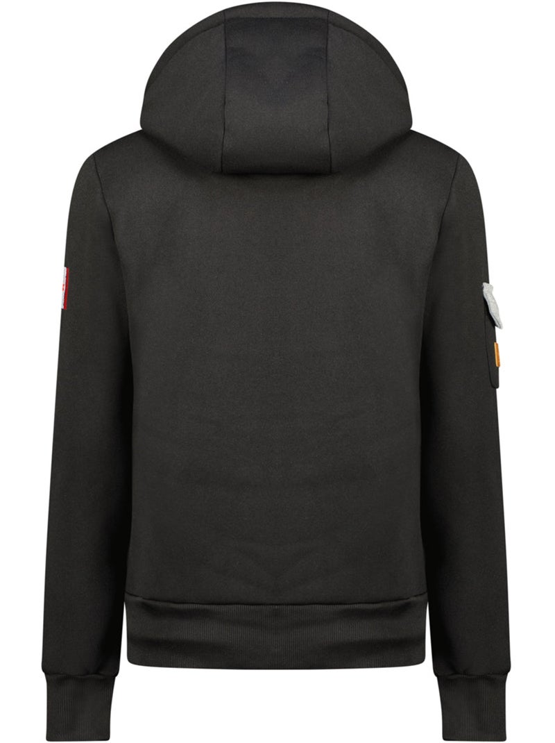 Sweater met capuchon fipeak – canadian peak Zwart - Kiabi