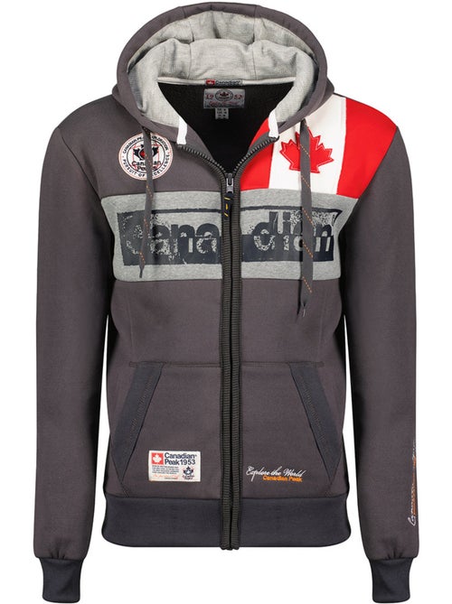 Sweater met capuchon flashy – canadian peak - Kiabi Sweater met capuchon flashy – canadian peak - Kiabi