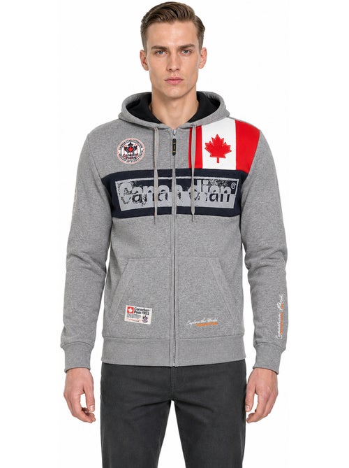 Sweater met capuchon flashy – canadian peak - Kiabi Sweater met capuchon flashy – canadian peak - Kiabi