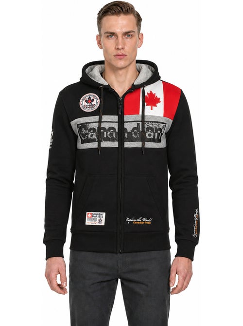 Sweater met capuchon flashy – canadian peak - Kiabi Sweater met capuchon flashy – canadian peak - Kiabi