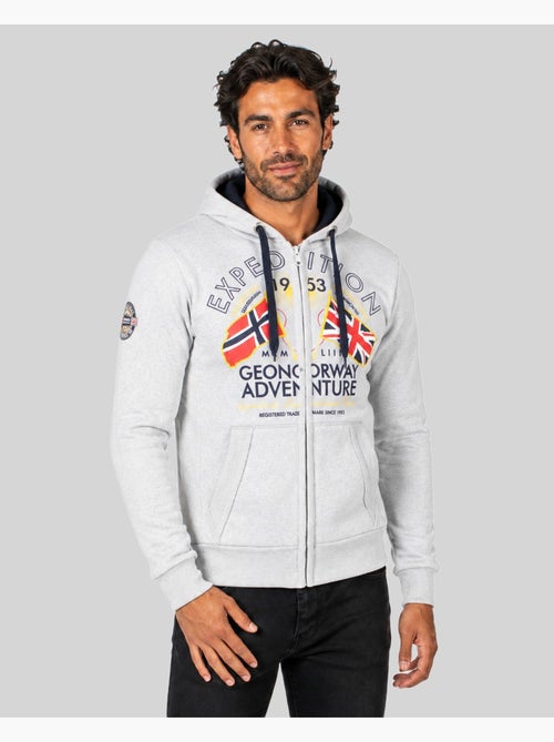 Sweater met capuchon flepto – geographical norway - Kiabi Sweater met capuchon flepto – geographical norway - Kiabi