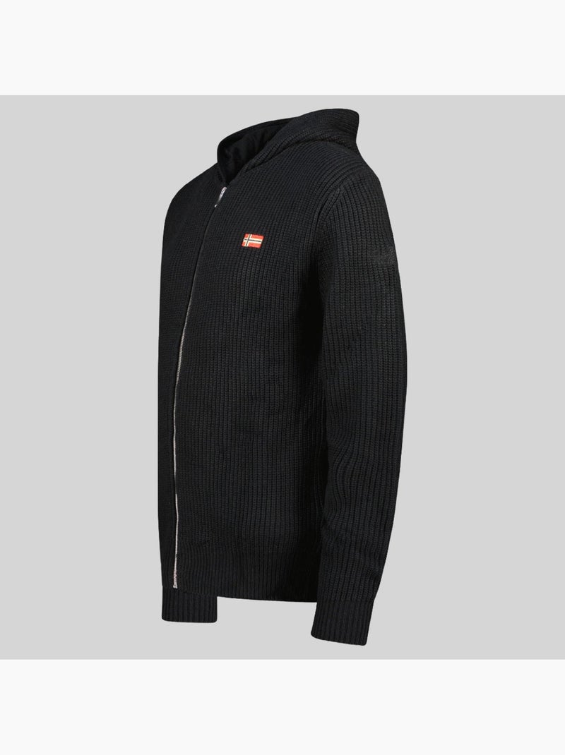 Sweater met capuchon flexibus – geographical norway Zwart - Kiabi