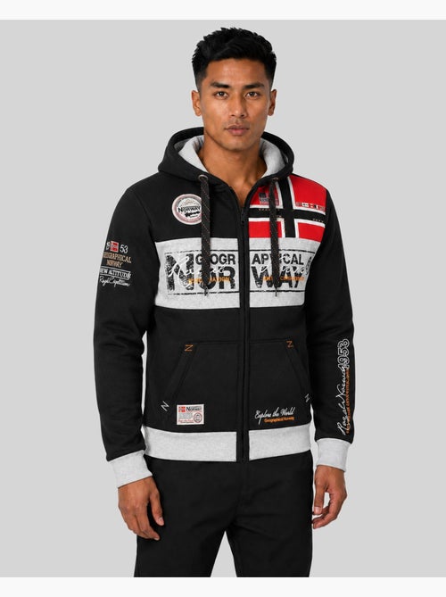 Sweater met capuchon flyer – geographical norway - Kiabi