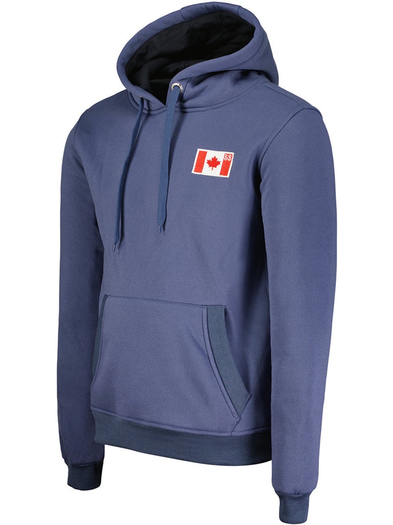 Sweater met capuchon fondeak – canadian peak Petrolblauw - Kiabi