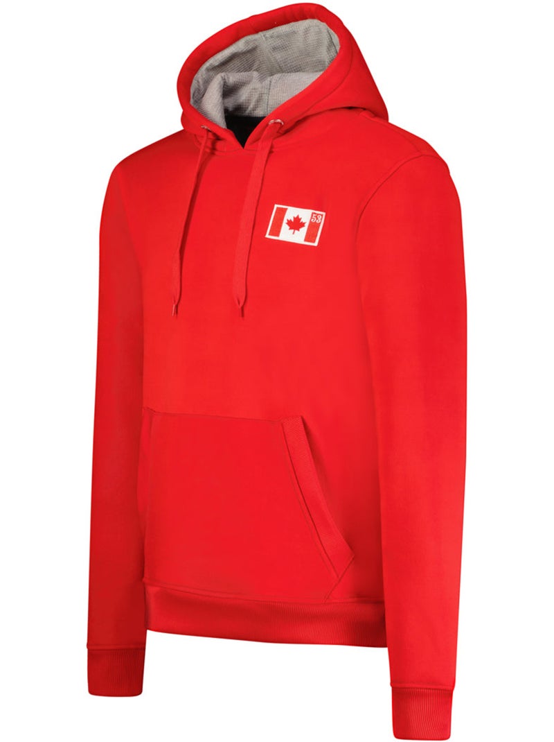 Sweater met capuchon fondeak – canadian peak Rood - Kiabi